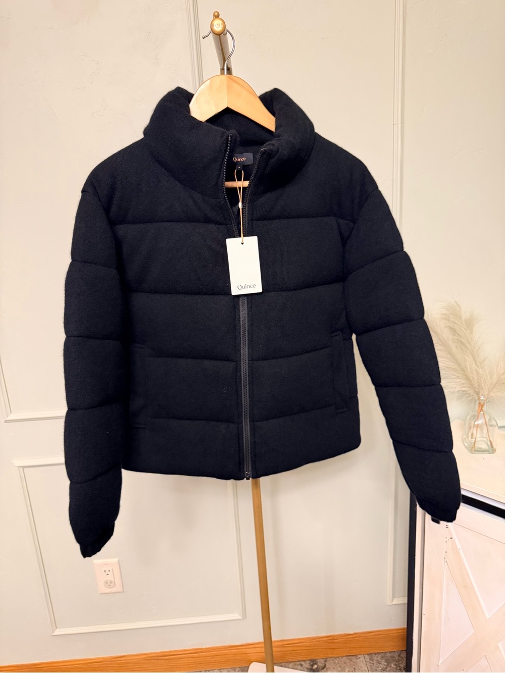 Quince Mongolian Cashmere Puffer Jacket